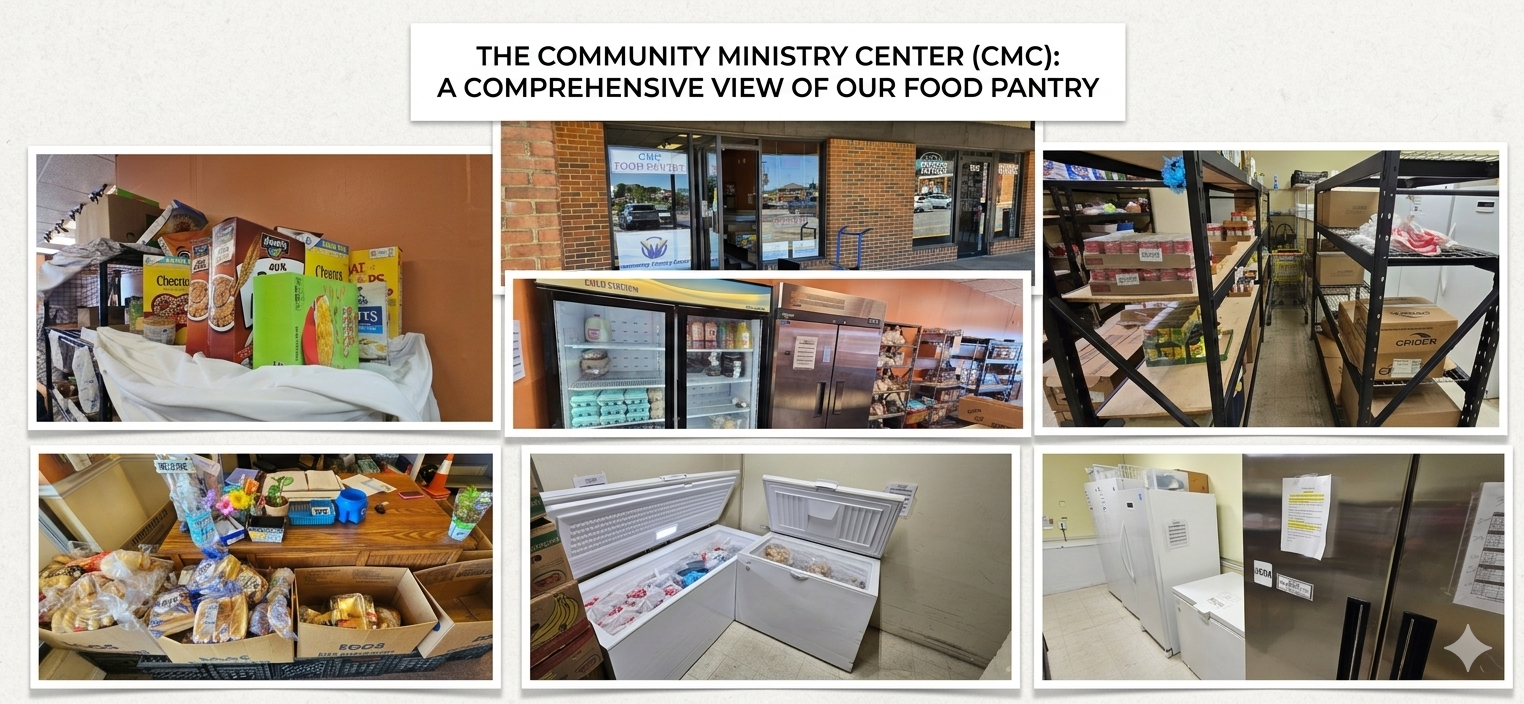 The Community Ministry Center (CMC): A Comprehensive View of Our Food Pantry